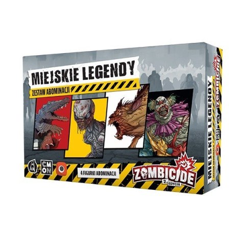 Dodatek do gry Zombicide 2 Miejskie Legendy Portal Games Dodatek do gry Zombicide 2 Miejskie Legendy Portal Games