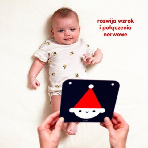 Duże karty kontrastowe dla dzieci 0 i 3 mies.+ CzuCzu Duże karty kontrastowe dla dzieci 0 i 3 mies.+ CzuCzu
