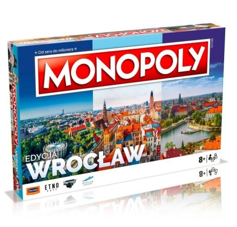 Gra Monopoly Wrocław 2022 Winning Moves Gra Monopoly Wrocław 2022 Winning Moves