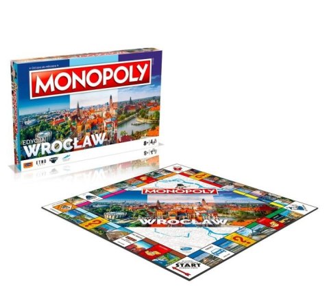 Gra Monopoly Wrocław 2022 Winning Moves Gra Monopoly Wrocław 2022 Winning Moves