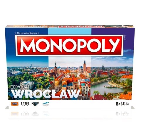 Gra Monopoly Wrocław 2022 Winning Moves Gra Monopoly Wrocław 2022 Winning Moves