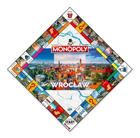 Gra Monopoly Wrocław 2022 Winning Moves Gra Monopoly Wrocław 2022 Winning Moves