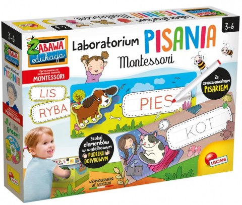 Gra Montessori Laboratorium pisania Lisciani Gra Montessori Laboratorium pisania Lisciani