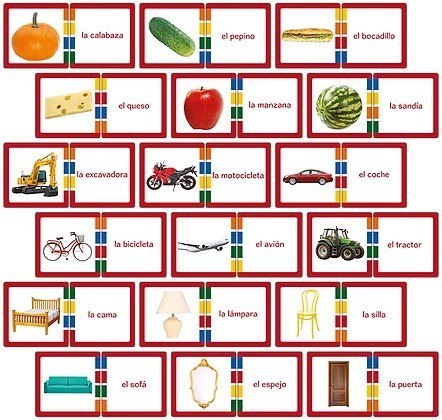 Gra Palabras Espanolas - jezykowy zestaw edukacyjny Adamigo Gra Palabras Espanolas - jezykowy zestaw edukacyjny Adamigo