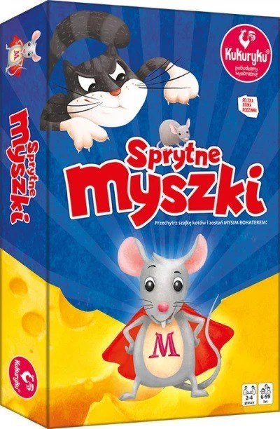 Gra Sprytne myszki Kukuryku Promatek Gra Sprytne myszki Kukuryku Promatek