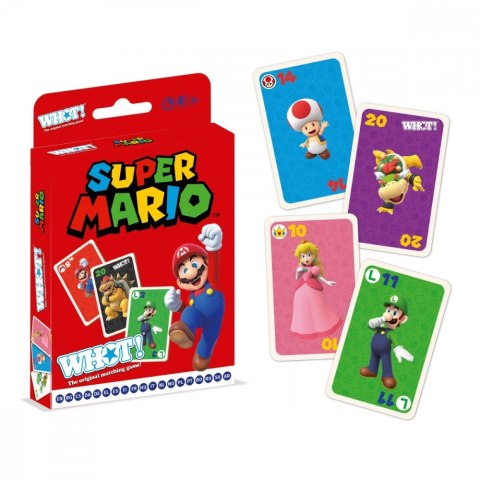 Gra WHOT! Super Mario Winning Moves Gra WHOT! Super Mario Winning Moves