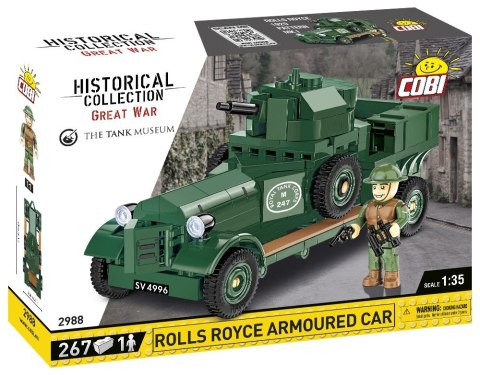 Klocki Historical Collection Rolls-Royce Armoured Car 1920 Pattern Mk I Cobi Klocki Klocki Historical Collection Rolls-Royce Armoured Car 1920 Pattern Mk I Cobi Klocki