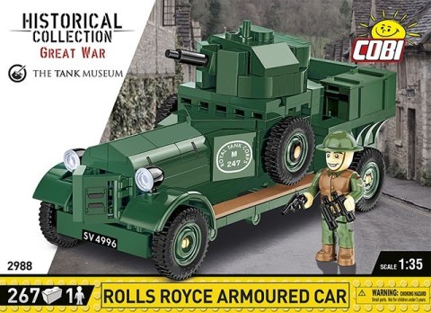 Klocki Historical Collection Rolls-Royce Armoured Car 1920 Pattern Mk I Cobi Klocki Klocki Historical Collection Rolls-Royce Armoured Car 1920 Pattern Mk I Cobi Klocki