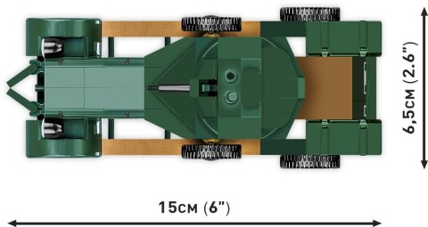 Klocki Historical Collection Rolls-Royce Armoured Car 1920 Pattern Mk I Cobi Klocki Klocki Historical Collection Rolls-Royce Armoured Car 1920 Pattern Mk I Cobi Klocki