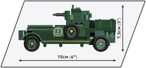 Klocki Historical Collection Rolls-Royce Armoured Car 1920 Pattern Mk I Cobi Klocki Klocki Historical Collection Rolls-Royce Armoured Car 1920 Pattern Mk I Cobi Klocki