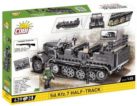 Klocki Historical Collection Sd.Kfz. 7 Half-Track Cobi Klocki Klocki Historical Collection Sd.Kfz. 7 Half-Track Cobi Klocki