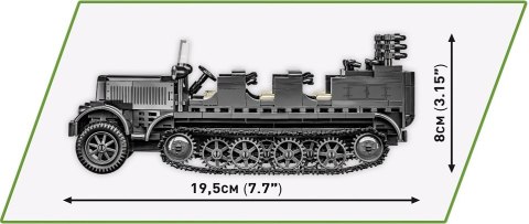 Klocki Historical Collection Sd.Kfz. 7 Half-Track Cobi Klocki Klocki Historical Collection Sd.Kfz. 7 Half-Track Cobi Klocki