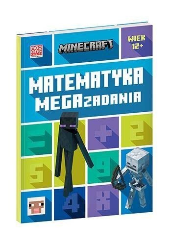 Książeczka Minecraft. Matematyka. Megazadania. 12+ Harper Collins Książeczka Minecraft. Matematyka. Megazadania. 12+ Harper Collins