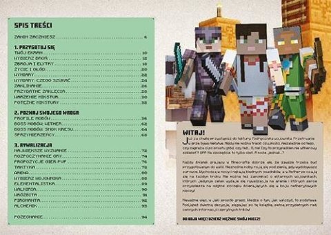 Książeczka Minecraft. Podręcznik wojownika Harper Collins Książeczka Minecraft. Podręcznik wojownika Harper Collins