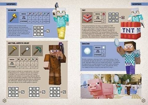 Książeczka Minecraft. Podręcznik wojownika Harper Collins Książeczka Minecraft. Podręcznik wojownika Harper Collins