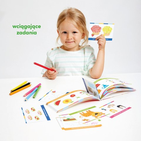 Książeczka Zabawy logiczne dla dzieci od 3-4 lat CzuCzu Książeczka Zabawy logiczne dla dzieci od 3-4 lat CzuCzu