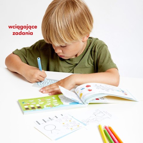 Książeczka Zabawy logiczne dla dzieci od 4-5 lat CzuCzu Książeczka Zabawy logiczne dla dzieci od 4-5 lat CzuCzu