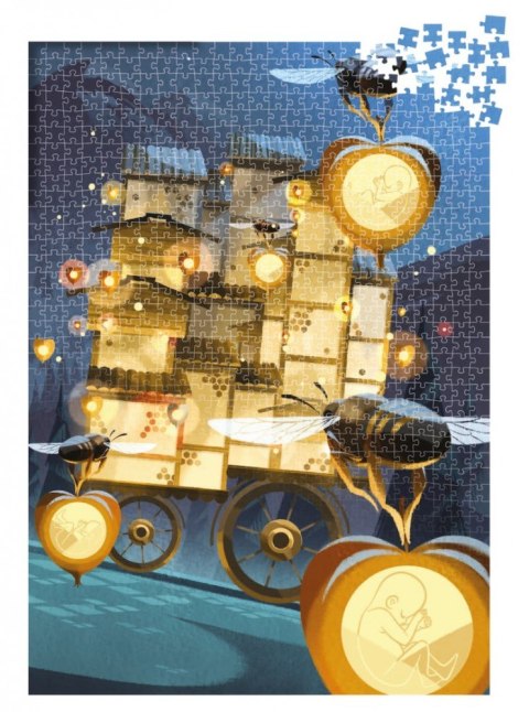 Puzzle 1000 elementów Dixit: Dostawy Rebel Puzzle 1000 elementów Dixit: Dostawy Rebel