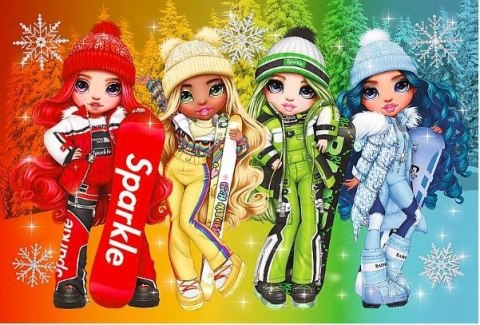 Puzzle 60 elementów Radosne lalki Rainbow high Trefl Puzzle 60 elementów Radosne lalki Rainbow high Trefl