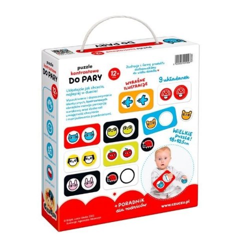 Puzzle kontrastowe - Do pary CzuCzu Puzzle kontrastowe - Do pary CzuCzu