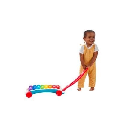 Zabawka muzyczna Duży edukacyjny ksylofon do ciągnięcia Fisher Price Zabawka muzyczna Duży edukacyjny ksylofon do ciągnięcia Fisher Price