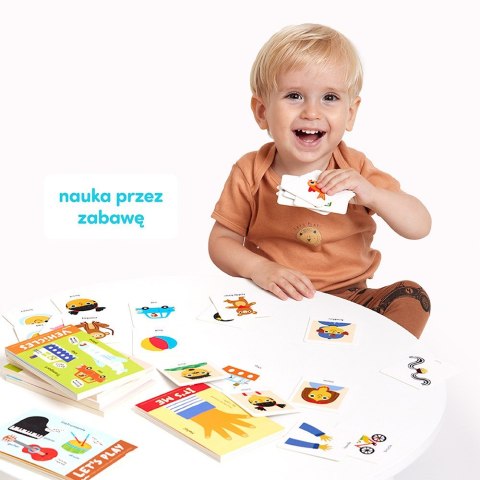 Zestaw do nauki języka angielskiego dla dzieci 1, 2, 3+ CzuCzu Zestaw do nauki języka angielskiego dla dzieci 1, 2, 3+ CzuCzu