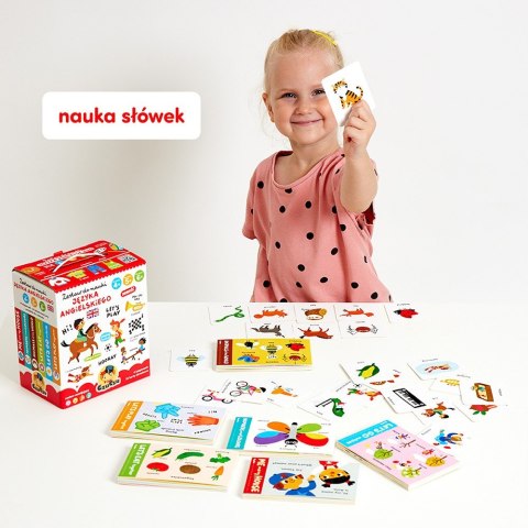 Zestaw do nauki jezyka angielskiego dla dzieci 4, 5, 6+ CzuCzu Zestaw do nauki jezyka angielskiego dla dzieci 4, 5, 6+ CzuCzu
