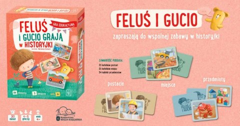 Gra Feluś i Gucio grają w historyjki Nasza księgarnia Gra Feluś i Gucio grają w historyjki Nasza księgarnia