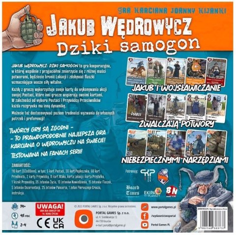 Gra Jakub Wędrowycz: Dziki Samogon Portal Games Gra Jakub Wędrowycz: Dziki Samogon Portal Games