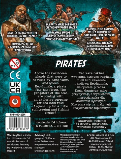 Gra Neuroshima Hex 3.0 Pirates PL/ENG Portal Games Gra Neuroshima Hex 3.0 Pirates PL/ENG Portal Games
