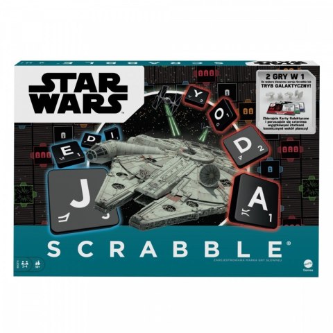 Gra Scrabble Gwiezdne wojny Star Wars Mattel Gra Scrabble Gwiezdne wojny Star Wars Mattel