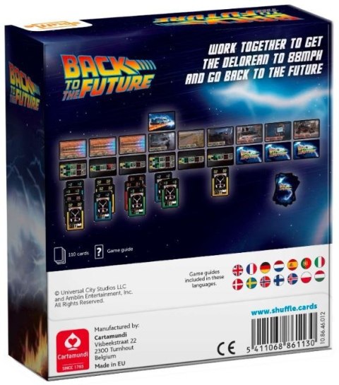 Gra Shuffle Back to the Future Cartamundi Gra Shuffle Back to the Future Cartamundi