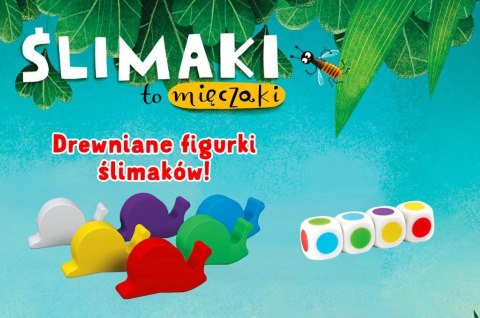 Gra Ślimaki to mięczaki! Nasza księgarnia Gra Ślimaki to mięczaki! Nasza księgarnia