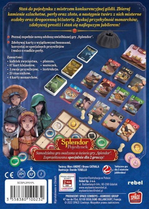 Gra Splendor: Pojedynek Rebel Gra Splendor: Pojedynek Rebel