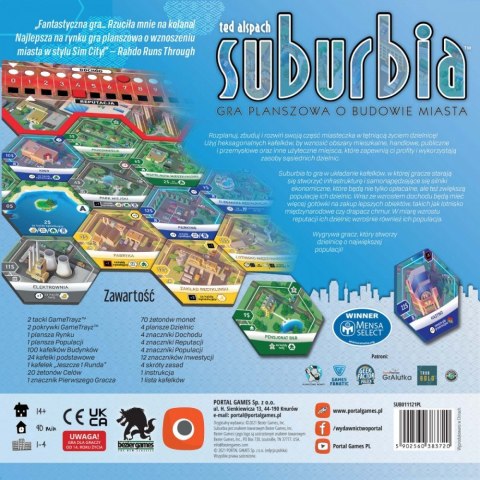 Gra Suburbia (nowa edycja) Portal Games Gra Suburbia (nowa edycja) Portal Games