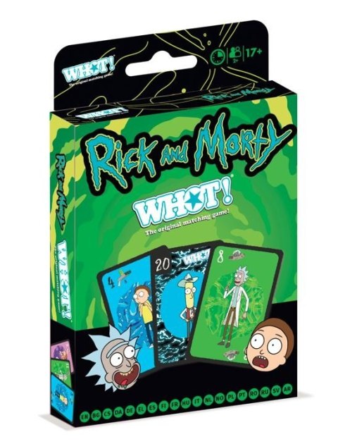 Gra WHOT! Rick and Morty Winning Moves Gra WHOT! Rick and Morty Winning Moves
