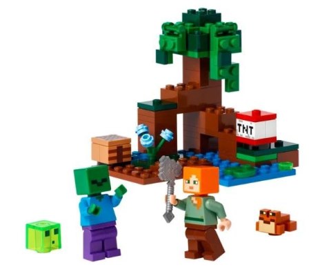 Klocki Minecraft 21240 Przygoda na mokradłach LEGO Klocki Minecraft 21240 Przygoda na mokradłach LEGO