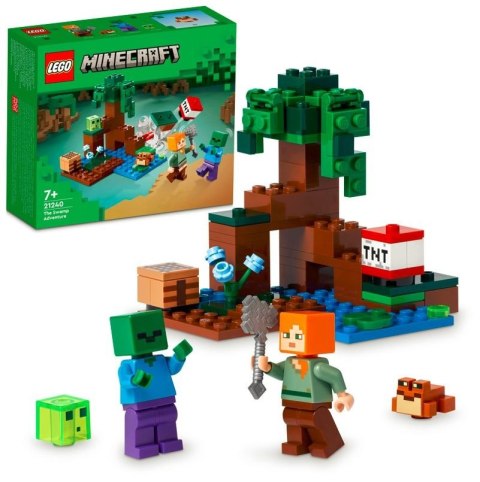 Klocki Minecraft 21240 Przygoda na mokradłach LEGO Klocki Minecraft 21240 Przygoda na mokradłach LEGO