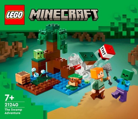 Klocki Minecraft 21240 Przygoda na mokradłach LEGO Klocki Minecraft 21240 Przygoda na mokradłach LEGO
