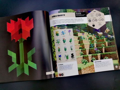 Książeczka Minecraft. Blokopedia. Wydanie zaktualizowane Harper Collins Książeczka Minecraft. Blokopedia. Wydanie zaktualizowane Harper Collins