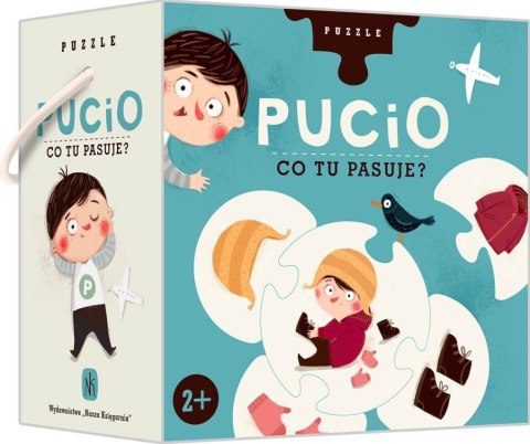Układanka Pucio Puzzle: Co tu pasuje? Nasza księgarnia Układanka Pucio Puzzle: Co tu pasuje? Nasza księgarnia