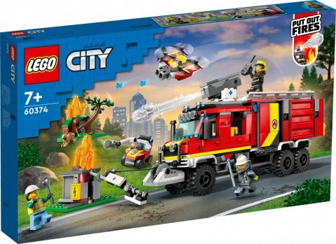 Klocki City 60374 Terenowy pojazd straży pożarnej LEGO Klocki City 60374 Terenowy pojazd straży pożarnej LEGO