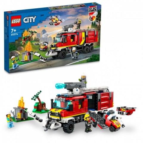 Klocki City 60374 Terenowy pojazd straży pożarnej LEGO Klocki City 60374 Terenowy pojazd straży pożarnej LEGO