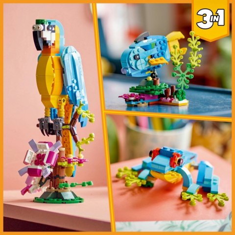 Klocki Creator 31136 Egzotyczna papuga LEGO Klocki Creator 31136 Egzotyczna papuga LEGO