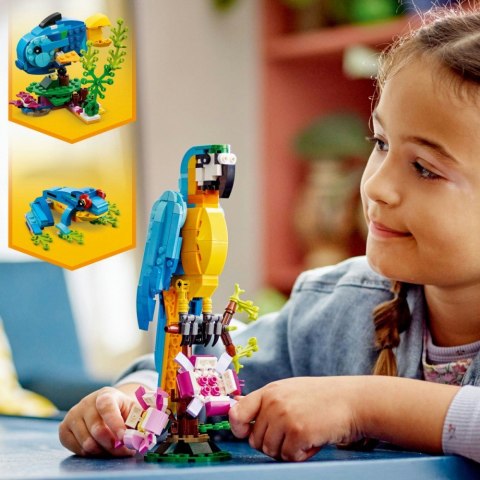 Klocki Creator 31136 Egzotyczna papuga LEGO Klocki Creator 31136 Egzotyczna papuga LEGO