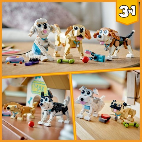 Klocki Creator 31137 Urocze psiaki LEGO Klocki Creator 31137 Urocze psiaki LEGO