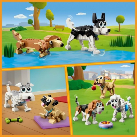 Klocki Creator 31137 Urocze psiaki LEGO Klocki Creator 31137 Urocze psiaki LEGO