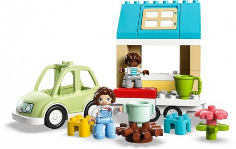Klocki DUPLO 10986 Dom rodzinny na kółkach LEGO Klocki DUPLO 10986 Dom rodzinny na kółkach LEGO