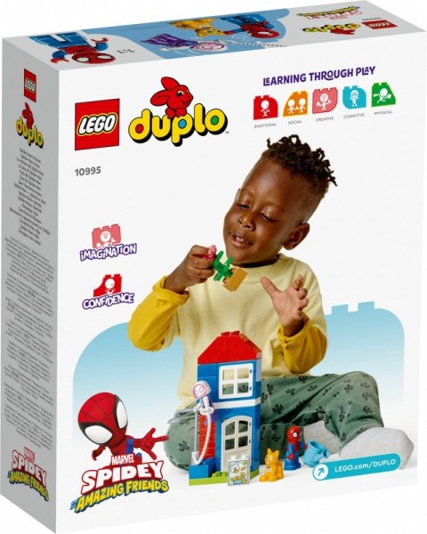 Klocki DUPLO 10995 Marvel Spider-Man - zabawa w dom LEGO Klocki DUPLO 10995 Marvel Spider-Man - zabawa w dom LEGO