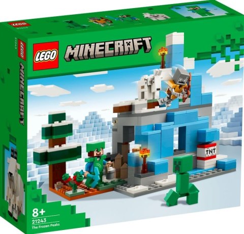 Klocki Minecraft 21243 Ośnieżone szczyty LEGO Klocki Minecraft 21243 Ośnieżone szczyty LEGO
